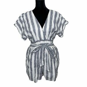 American Eagle Striped Romper